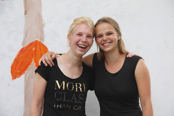 Marie-Anne met Angeline