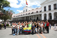 Groepsfoto Quito