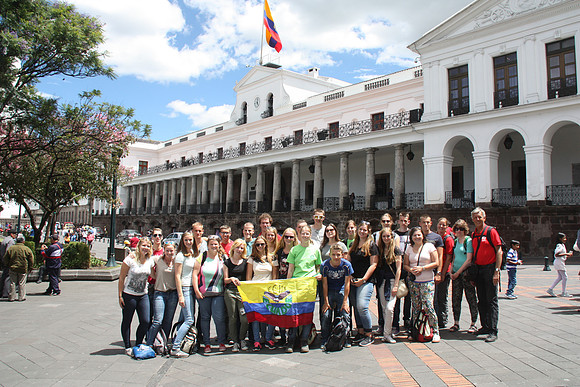 Groepsfoto Quito