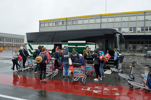 Aankomst op Brussel Zaventem