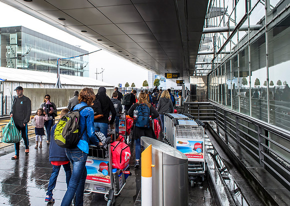 Aankomst op Brussel Zaventem