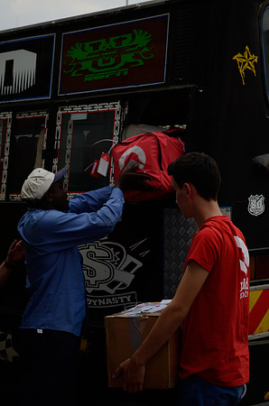 Bus inladen