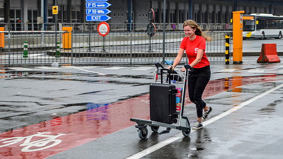 Aankomst op Brussel Zaventem