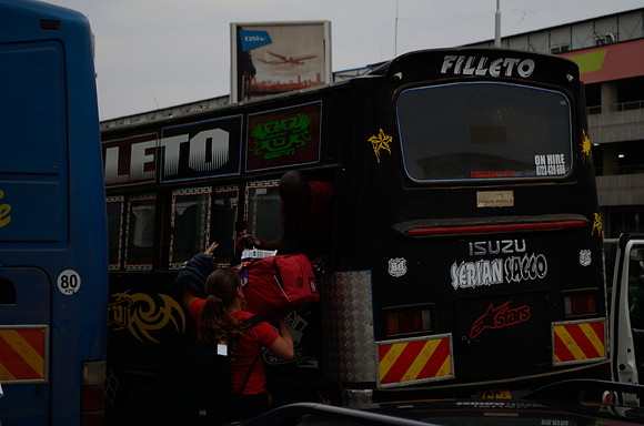 Bus inladen