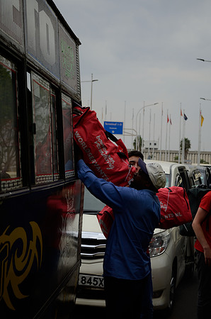 Bus inladen