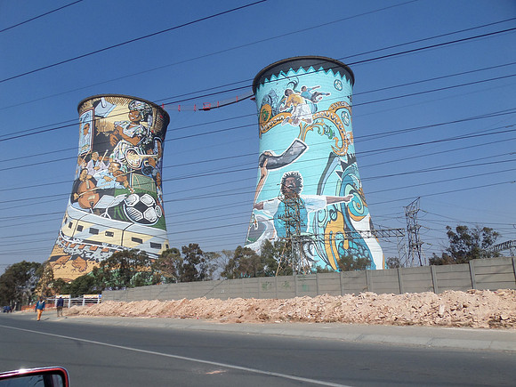 Orlando Towers in Soweto.